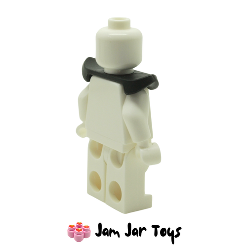 LEGO Armour Shoulder Pads Black Side View