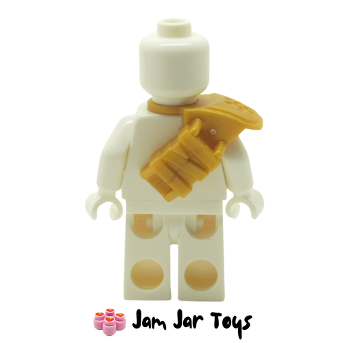 LEGO Shoulder Guard Pearl Gold Armour Rear View