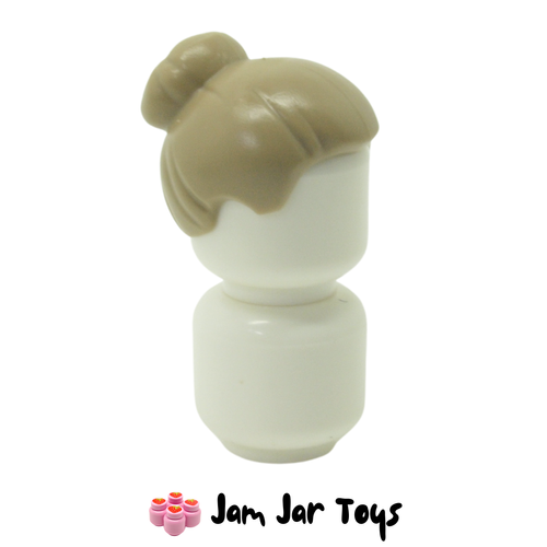 LEGO Hair Tan Large High Bun