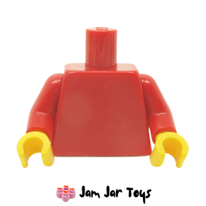LEGO® Red Torso and Arms with Yellow Hands T53