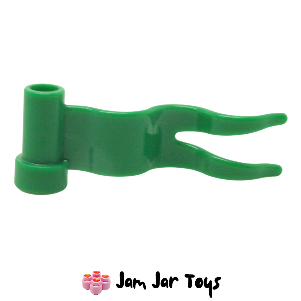 LEGO Green Flag Wave Right Streamer