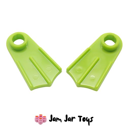 LEGO Lime Flippers