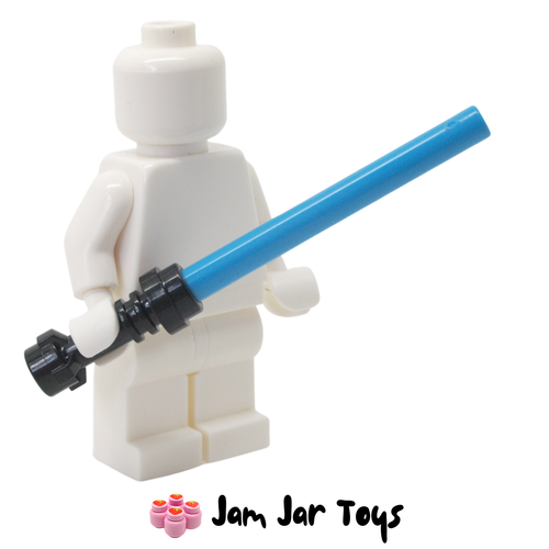 LEGO Star Wars Lightsaber With Black Hilt and Dark Azure Wand