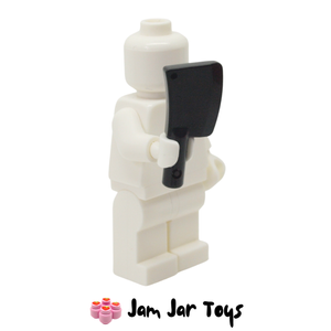 LEGO® Black Meat Cleaver Butcher / Kitchen Knife KF6
