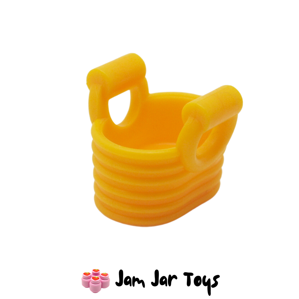 LEGO Bag / Basket Bright Light Orange