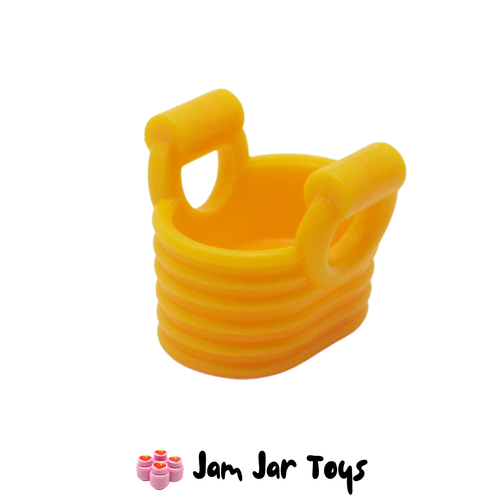 LEGO Bag / Basket Bright Light Orange