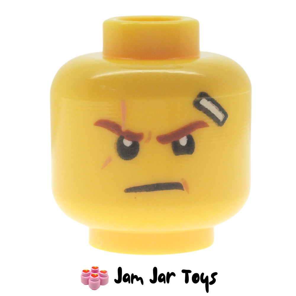 LEGO Kai Head Nougat Scar, Bandage, Determined