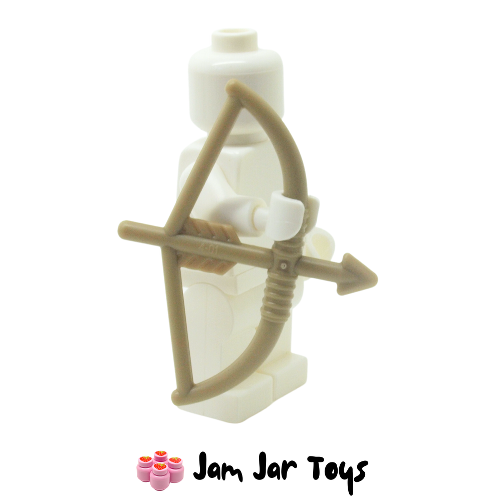LEGO Dark Tan Bow and Arrow.