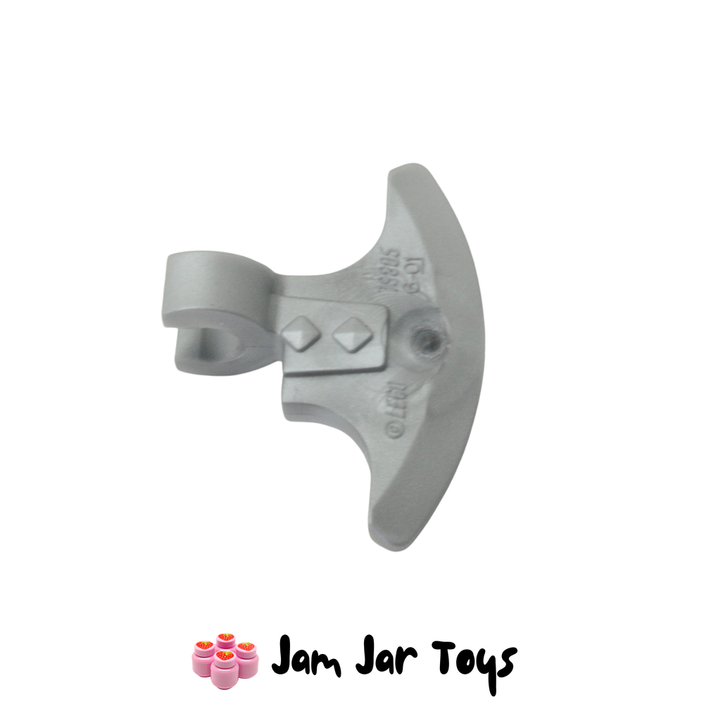 LEGO Flat Silver Axe Head, Clip-on