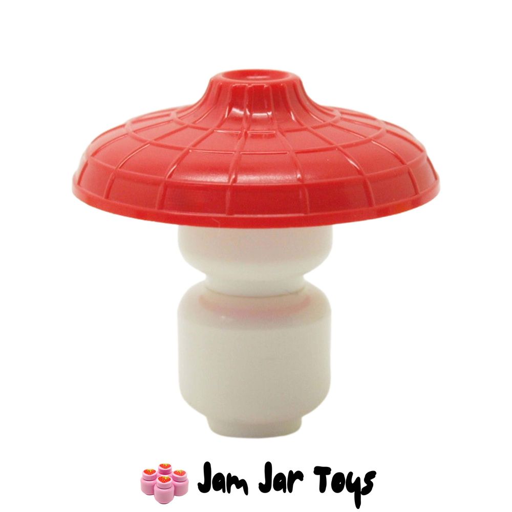 HG162 Red Conical Asian Hat with Raised Centre