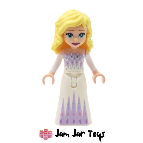LEGO Elsa - White and Lavender Dress
