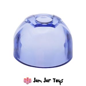 LEGO® Trans-Purple Visor Large with Trapezoid Top VH30