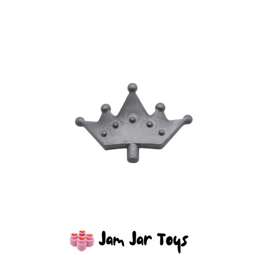 LEGO Flat Silver Diadem / Crown / Tiara