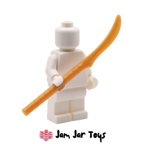 LEGO Pearl Gold Elven Warrior Sword.