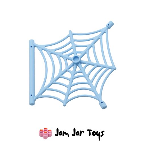 LEGO Bright Light Blue Spider Web, Hanging