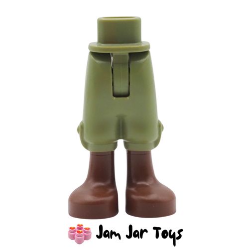 LEGO Raya, Olive Green Minidoll Legs, Cropped Trousers