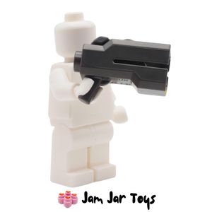 LEGO® Pearl Titanium Star Wars Weapon Gun / Blaster With Trigger. W153