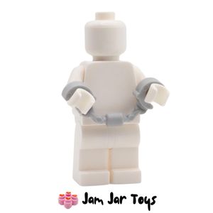 LEGO® Light Bluish Grey Handcuffs. A454