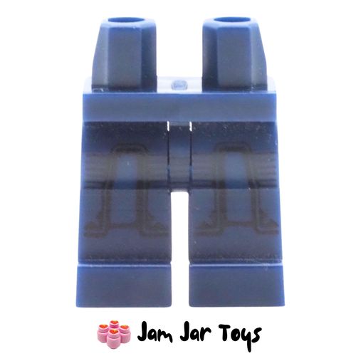 LEGO Dark Blue Kendo Fighter Legs with Black Armour