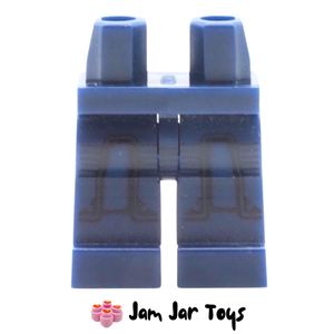 LEGO® Dark Blue Kendo Fighter Legs with Black Armour. L293