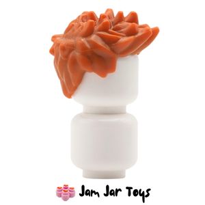 LEGO® Dark Orange Spiked Hair FPH169