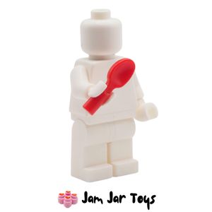 LEGO® Minifigure Cutlery – Red Spoon Accessory. KF138