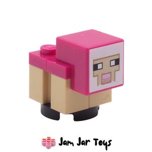 LEGO Minecraft Animal – Magenta Sheep
