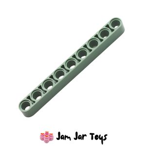 LEGO® Sand Green 1 x 9 Thick Technic Beam TE24