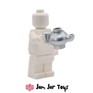 LEGO® Metallic Silver Teapot KF163