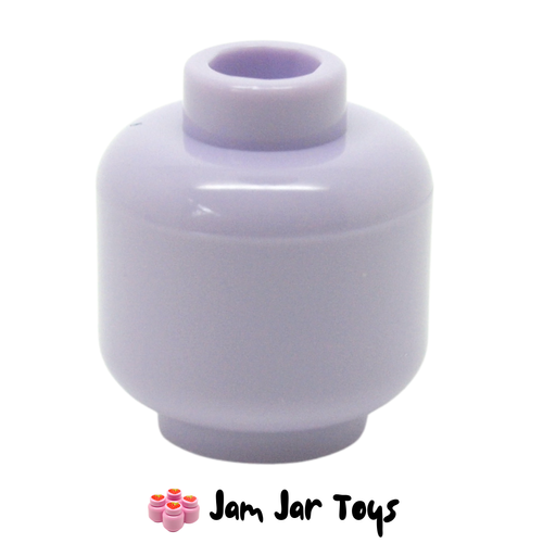 LEGO Lavender Plain Minifigure Head