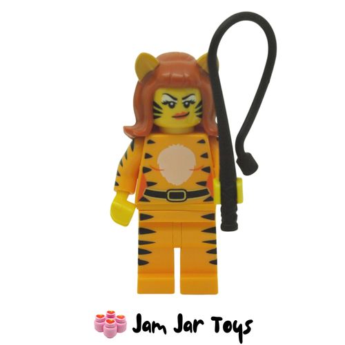 LEGO Tiger Woman Halloween Minifigure Front View