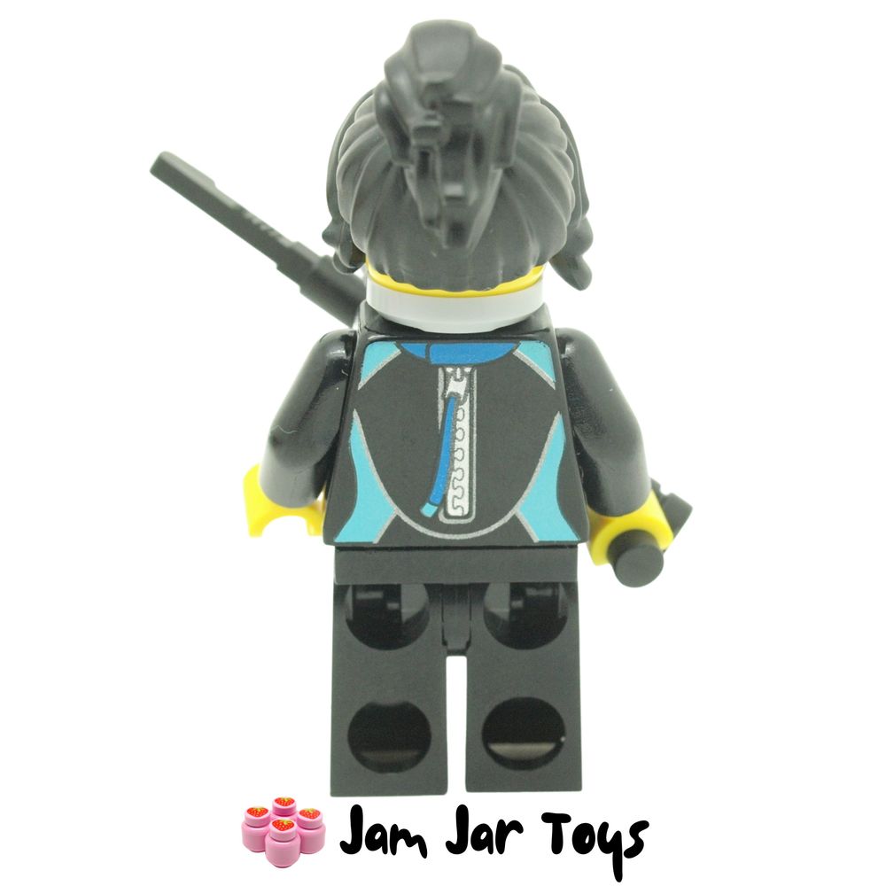 LEGO Ninjago Avatar Nya Minifigure Rear View