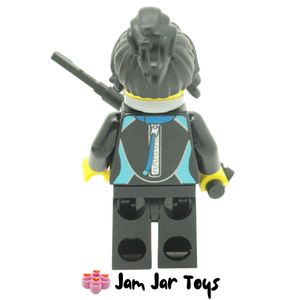 LEGO Ninjago Avatar Nya Minifigure Rear View