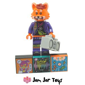 LEGO® Red Panda Dancer VIDIYO Bandmate 71000-7 VID017 RBB