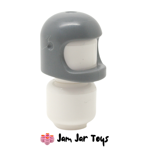 LEGO Dark Bluish Grey Helmet Classic, New Mold 2019