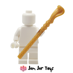 LEGO® Pearl Gold Pharaoh Staff with Snake Head A136
