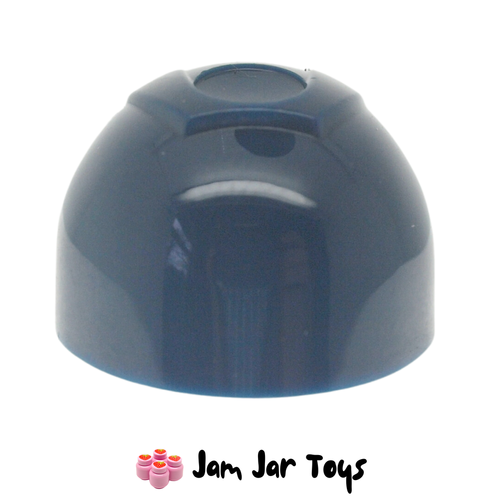 LEGO Dark Blue Visor Large with Trapezoid Top