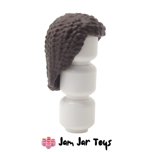 LEGO Friends Andrea Dark Brown Hair Long and Textured
