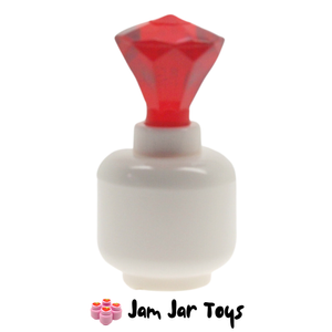 LEGO® Trans Red Jewel / Rock 24 Facet J6
