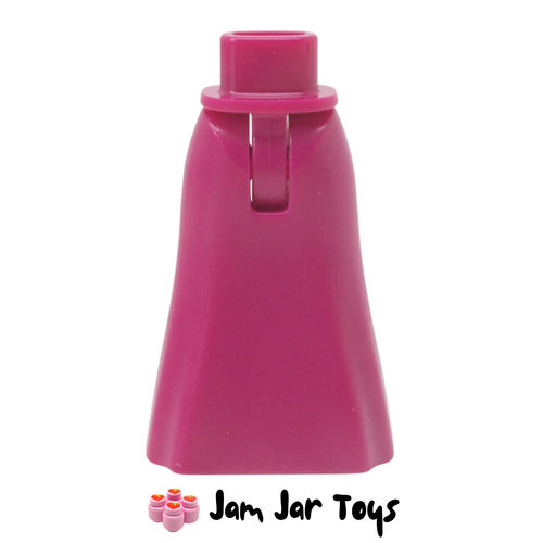 LEGO Magenta Minidoll Hips and Full Length Plain Skirt