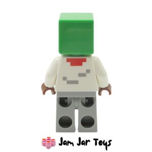 LEGO Minecraft Baker Mini Figure MIN116 Rear View