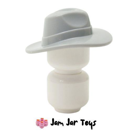 LEGO Light Bluish Grey Fedora