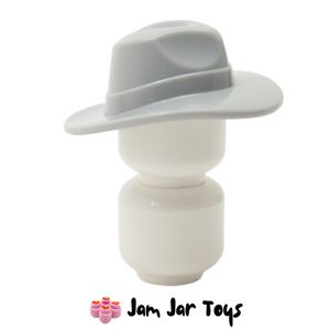 LEGO® Light Bluish Grey Fedora HG180