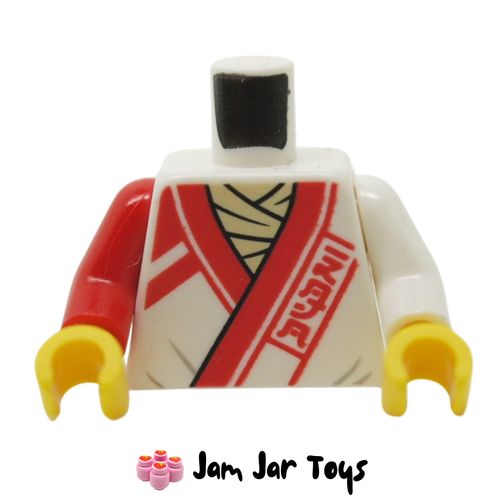 LEGO Bone King Black Torso, Silver Chains, Red/Gold Armour, Skull