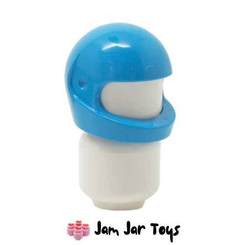 LEGO Dark Azure Standard Crash Helmet.