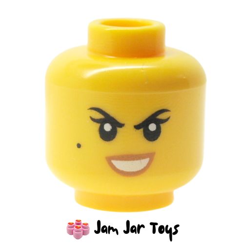 LEGO Nya Head, Beauty Mark, Determined Stare