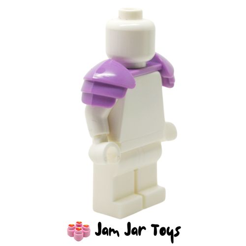 LEGO Medium Lavender Armour / Shoulder Guards Side View