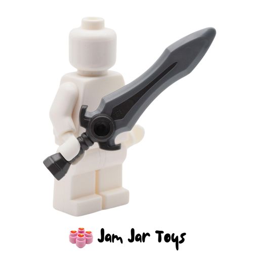 LEGO Sword With Molded Flat Silver Blade.