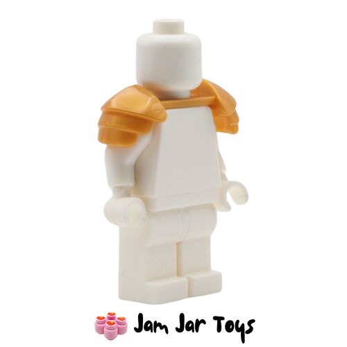 LEGO Pearl Gold Shoulder Armour Guards