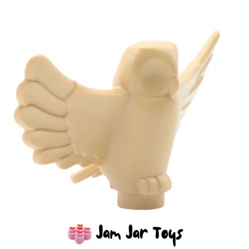 LEGO Tan Small Owl with Open Wings